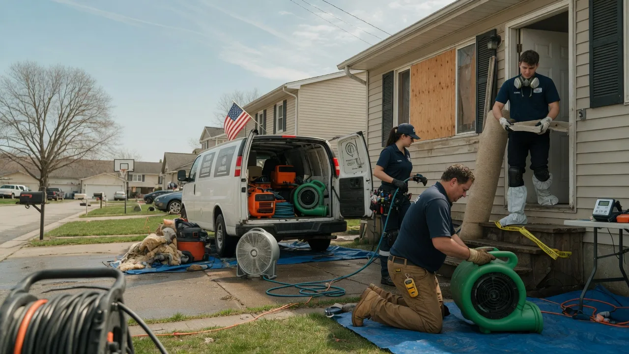 Water Damage Restoration in Fullerton, CA near me